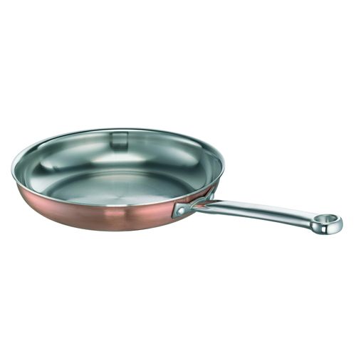Bratpfanne 24 cm Kupfer/Edelstahl Schulte-Ufer