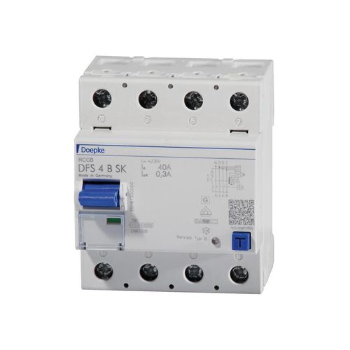 DOEPKE&CO. FI-Schutzschalter B 4p 440V 40A 0,3A 4TE REG