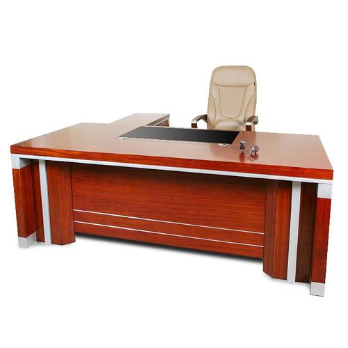 Büromöbel Chef Schreibtisch Managerschreibtisch Büroschreibtisch Lahr Kirsch XXL 2,2x1,0x 0,76 m Eckschreibtisch Büro Arbeitszimmer Büroausstattung