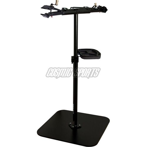 Unior 1693CQ Montageständer mit Standplatte, zwei Spannfutter, quick release, black