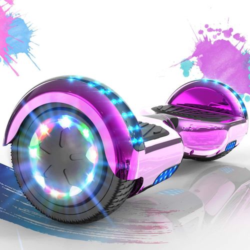 Hoverboards 6.5 Zoll-LED & Bluetooth mit 350W*2 Motorbeleuchtung-für Kinder und Jugendliche, Self Balance Scooter Elektroscooter Elektro Skateboard
