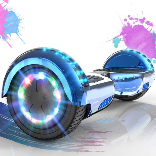 Hoverboards 6.5 Zoll-LED & Bluetooth mit 350W*2 Motorbeleuchtung-für Kinder und Jugendliche, Self Balance Scooter Elektroscooter Elektro Skateboard