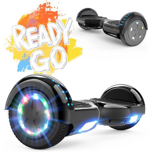 Hoverboards,Hoverboards Kinder,Self Balance Scooter 6,5 Zoll, Hoverboards mit schönen LED-Lichtern,Elektroroller mit Bluetooth-Lautsprecher, Geschenk für Kinder