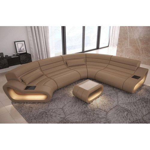 Leder Wohnlandschaft Concept C Echtleder
