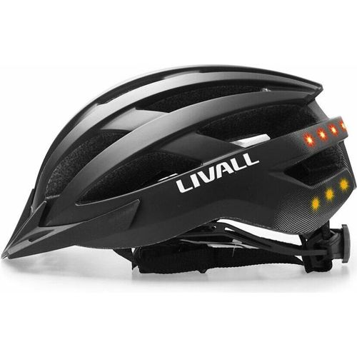 Livall Livall MT1 Neo Black Large - (Smart) Fahrradhelm - SOS-Funktion - LED-Blinker - Smart lighting