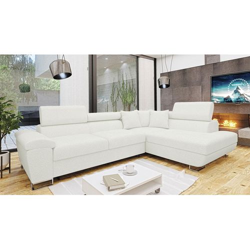 MIRJAN24 Ecksofa Cotere Premium mit Schlaffunktion und Bettkasten, Sofa vom Hersteller (Abriamo 4, Seite: Rechts)