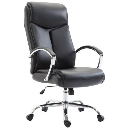 Bürostuhl HLO-CP85 Kunstleder schwarz