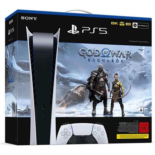 Sony Playstation 5 PS5 Konsole Digital Version God of War Ragnarök Bundle