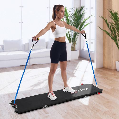 Multifunktionales 30-in-1 Fitness-Board AsVIVA FB1 - klappbares Fitnessgerät für Zuhause