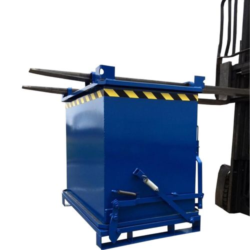 Klappbodenbehälter Klappbodencontainer Inhalt 1m³ Gabelstapler Tragkraft 1500Kg
