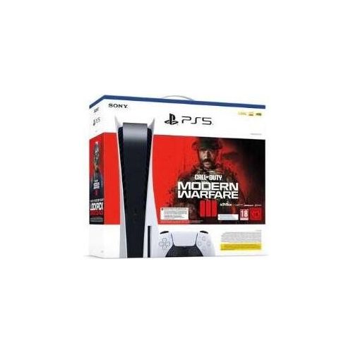 PS5-Konsole 825 GB Standard Ed. Weiß + Call of Duty MWIII VCH EU Sony Computer Ent.