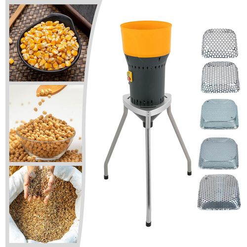 Getreidemühle Mühle, Trockengetreidemühle, 1000W 19000 U/min Getreidemühle Elektrisch mit 5 Größen Grinder Siebe