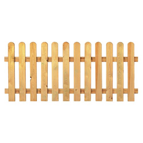 Zaun / Vorgartenzaun / Staketenzaun / Heiko-Serie 5