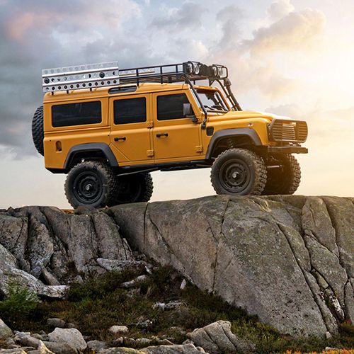 RC Auto, Ferngesteuerter LKW, 1:18, ferngesteuertes Auto, Gelaendewagen, Allradantrieb, 2,4 GHz, RC Auto, Kletterauto mit LED-Leuchten
