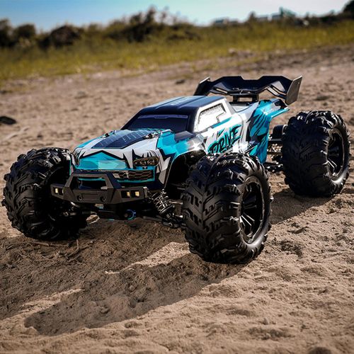 RC Car 2.4Ghz 70KM/H High Speed 1/16 Offroad RC Trucks Brushless Motor LED Licht 4WD Vehicle Racing Climbing Car Geschenke fuer Kinder Erwachsene