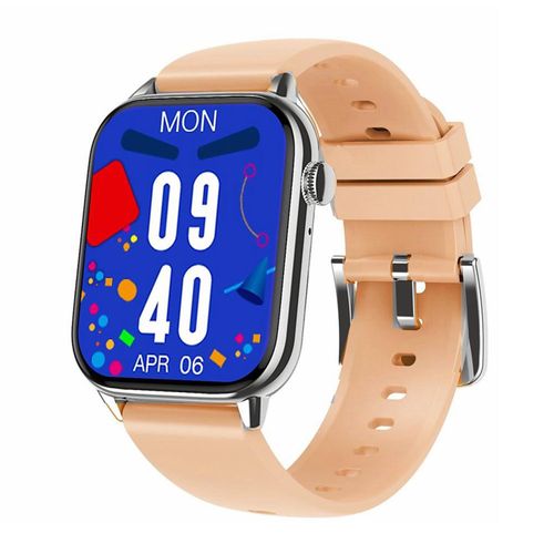 Atlanta 9724- Smartwatch, Fitnesstracker, mit Wettervorhersage, Schrittzähler, Stoppuhr, zum Blutdruck messen, Staub- und Spritzwassergeschützt, Farbe:Rosa