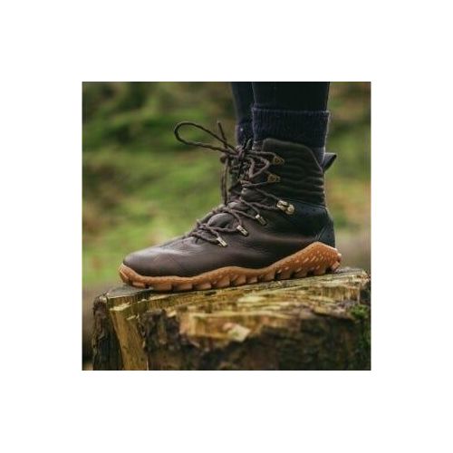Vivobarefoot Tracker Forest Esc - Damen - Hohe Barfußschuhe - Braun