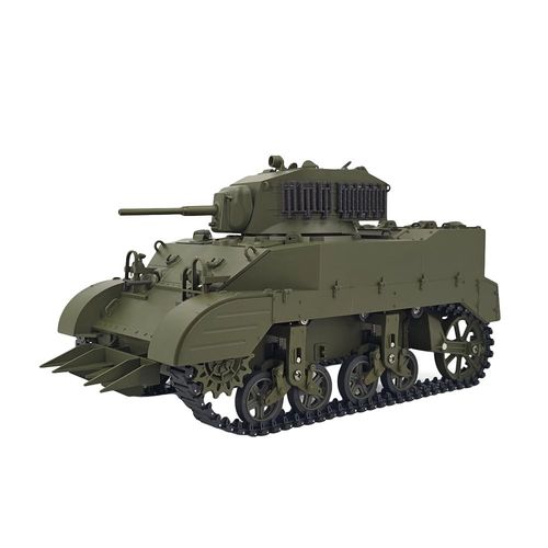 Ferngesteuerter Panzer 1/16 Ferngesteuertes Panzerspielzeug in Originalgroesse, simulierter Ton und Bewegung, 360-Grad-Drehung mit Dual Flow High Power Wave Box