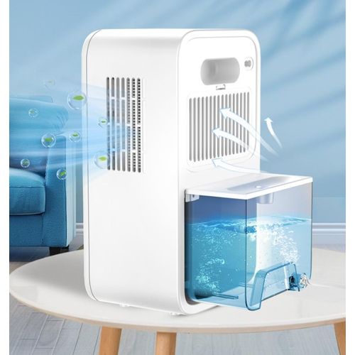 Luftentfeuchter 2.5L,Elektrischer Luftentfeuchter,Raumluftentfeuchter - Weiß