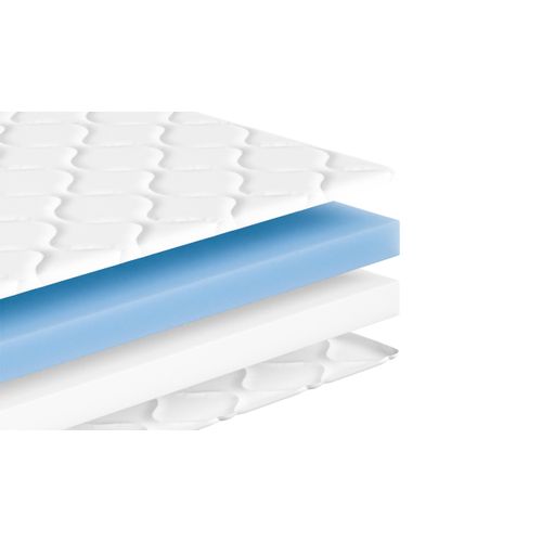 Matratzen 120x200 topper Auflage für Sofa matratze visco BestTopper 8 cm Visco-Matratzenauflage mit Memory-Schaum H2/H3