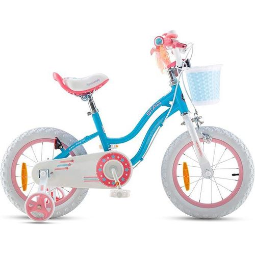 Royal Baby Stargirl Kinderfahrrad Mädchen Fahrrad 14 Zoll ab 3-10 Jahre Rosa Blau Violett Kinder Fahrrad