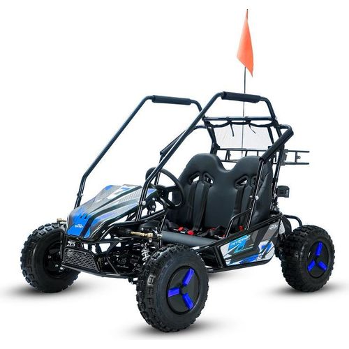Buggy Kinderbuggy Benzinbuggy Forest 212cc Automatik GoKart Kart blau