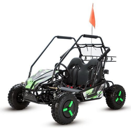 Buggy Kinderbuggy Benzinbuggy Forest 212cc Automatik GoKart Kart grün