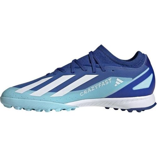 ADIDAS - x crazyfast.3 tf - Kunstrasen-Fußballschuh Männer - Blau-Multicolour