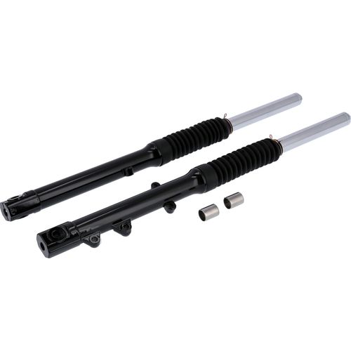 Set: Telegabel für Scheibenbremse, Schwarz - Simson S50, S51, S53, S70, S83