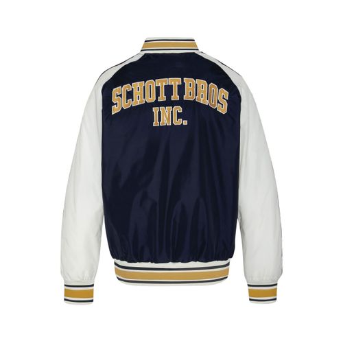 Schott Jacke Jacke im College-Stil mit Streifen