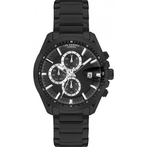 Herrenuhr LEE COOPER LC07455.650 in Schwarz - eine modische Geschenkidee.