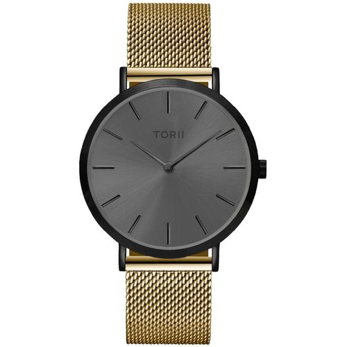 Damen Armbanduhr TORII B38GM.AB in klassischem goldenen Fashion-Stil.