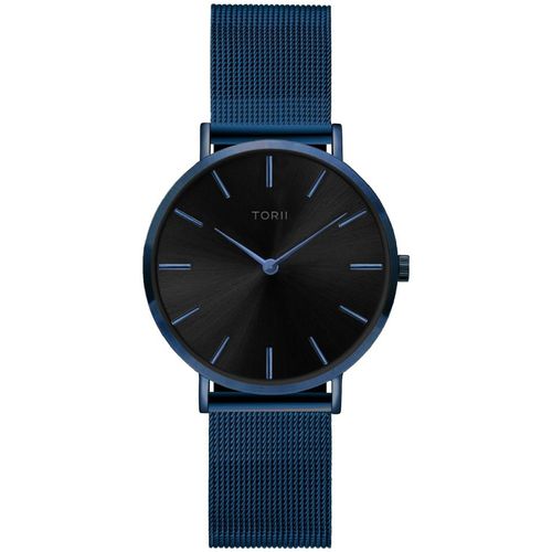 Damen Armbanduhr TORII N34NS.BN in klassischem Marineblau Fashion