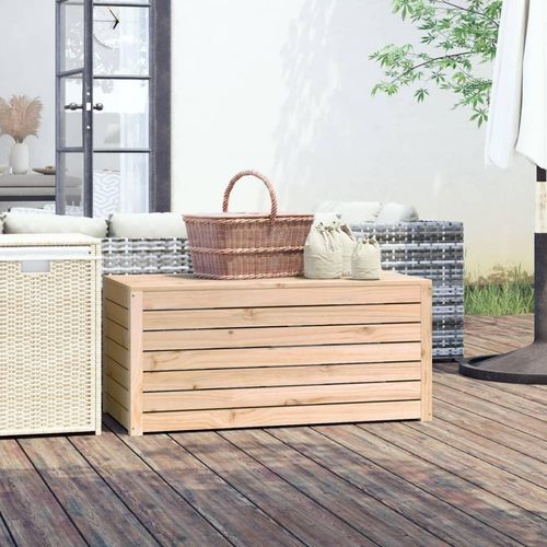 Gartenbox 101x50,5x46,5 cm Massivholz Kiefer