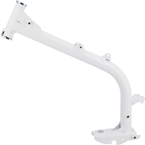 Rahmen, ohne Knotenblech, ohne Typschild, Weiß - Simson S50, S51, S70