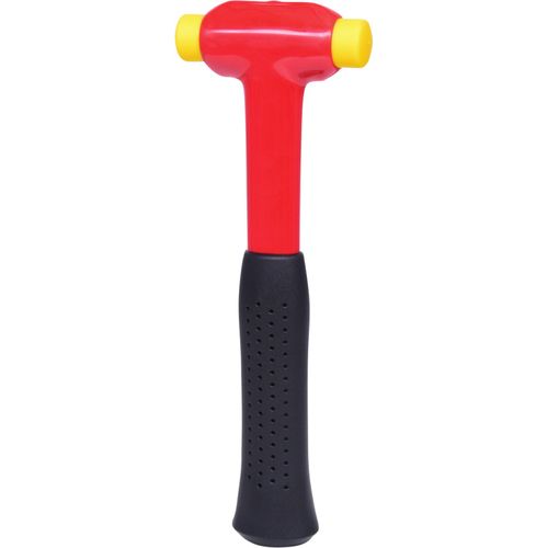 KS TOOLS Schonhammer mit Schutzisolierung Kopf Ø 25 mm - 117.1126