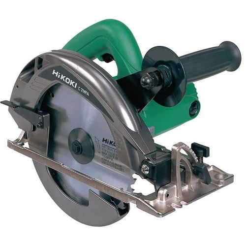 Hikoki Elektro-Handkreissäge C7MFALAZ, Kreissäge, Handsäge mit Schnellverstellung inkl. Zubehör – 1010W