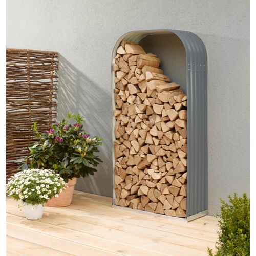 Kaminholzregal Ardor 401, hoch, granit