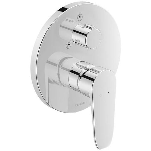 Duravit Fertigmontage-Set B.1 für Unterputz-Wannenmischer, mit Umstellventil chrom