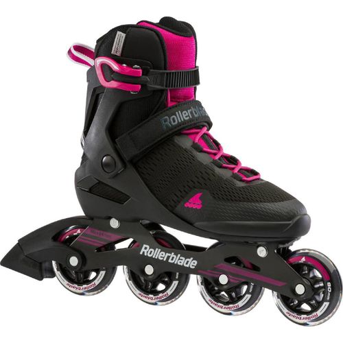Rollerblade Inline-Skates Sirio 80 W (Schwarz/Beere) Inliner Roller-Skates 36,5