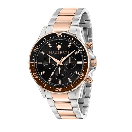 MASERATI Uhr CHRONOGRAPH Edelstahl silber