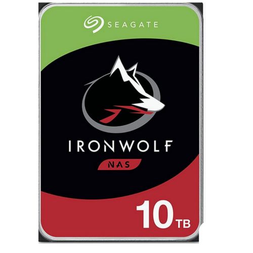 Seagate IronWolf ST10000VN000 - Festplatte - 10 TB - intern - 3.5