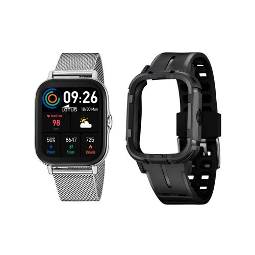 Lotus Smartwatch Sportuhr Edelstahlband 50044/1