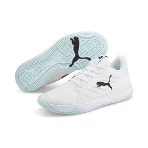 Puma Accelerate Pro II Handballschuhe Herren weiß schwarz arctic ice EU 42,5