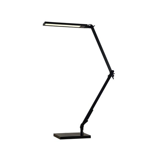 Lindby LED-Schreibtischlampe Antisa, schwarz, CCT, dimmbar