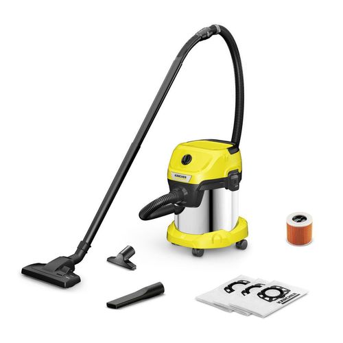 Kärcher WD 3 S 15 l Trommel-Vakuum Trocken&Nass 1000 W Staubbeutel (1.628-150.0)