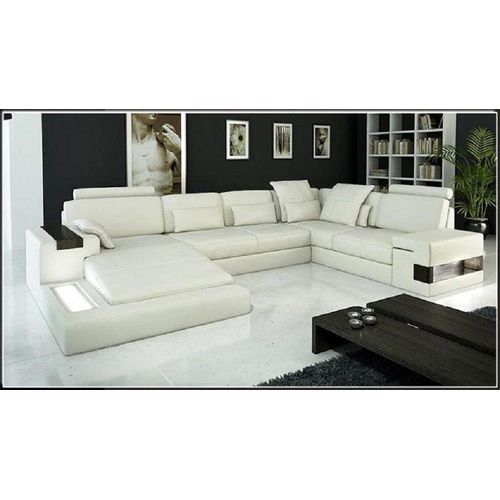 Marken Sofa Wohnlandschaft Ledersofa Couch Garnitur Wohnlandschaften jvmoebel®