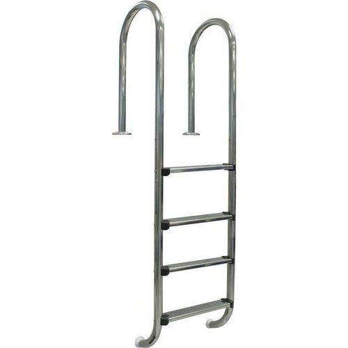 Gre Accessories Leiter Für Einbaupool 4 Stufen Silber Silber One Size