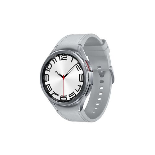 Samsung Galaxy Watch 6 Classic Lte 47 Mm Smartwatch Silber Silber One Size