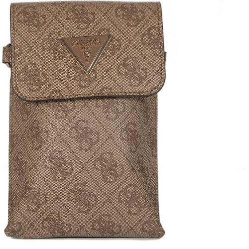 Guess Damen Handytasche LATONA MINI Beige Kunstleder,-